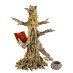 Fantasy Upright Poet Tree Man Stick & Cone Incense Burner 11"