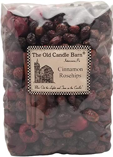 Old Candle Barn Cinnamon Rosehips Large Bag - Well Scented Potpourri - Made in USA