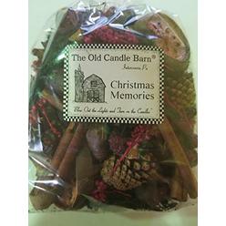 Old Candle Barn Christmas Memories Potpourri Large Bag - Perfect Fall, Winter Decoration or Bowl Filler - Beautiful Christmas