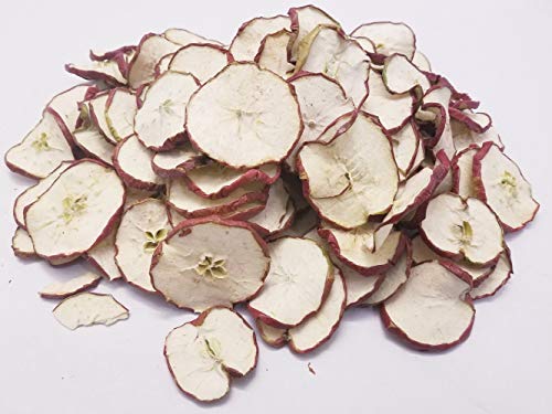 Little Valley Large 1 LB. Bag of Dried Red Apple Slices - Perfect as Potpourri, Craft, Bowl Filler, Decoration - Not Meant
