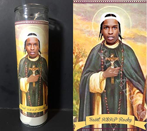 Mose Mary and Me ASAP Rocky Devotional Prayer Saint Candle