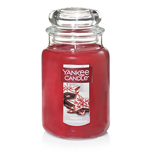 Yankee Candle Large Jar Scented Candle, Frosty Gingerbread