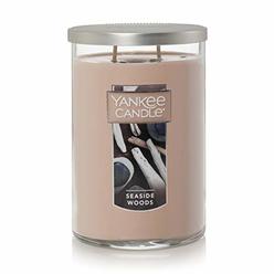Yankee Candle Large 2-Wick Tumbler Scented Candle, Seaside Woods