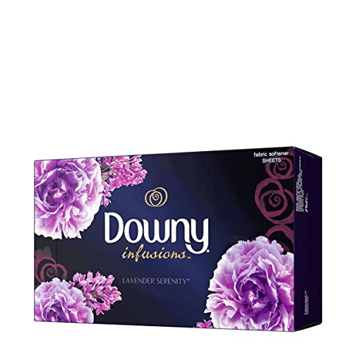 Downy Infusions Lavender Serenity Fabric Softener Sheets 90 Count