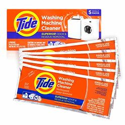 Tide Washing Machine Cleaner by Tide, Washer Machine Cleaner Tablets for Front and Top Loader Machines, 5 Count Box
