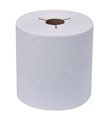 Wausau Paper Tork 80 - 31400 EcoSoft Controlled Paper Towel Roll, Natural White, 6 Rolls per Case