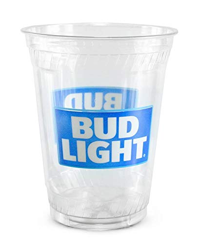 Bud Light Disposable Bud Light Cup 15 Oz. - Pack of 50