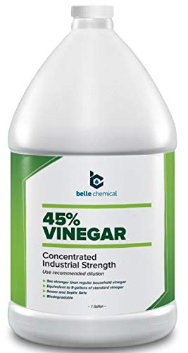 Belle Chemical 45% Pure Vinegar - Concentrated Industrial Grade (1 Gallon) (1)