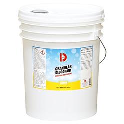 Big D 151 Granular Deodorant Moisture Absorbent, Lemon Fragrance, 25 lb Container - Absorbs Accidental Spills for Easy
