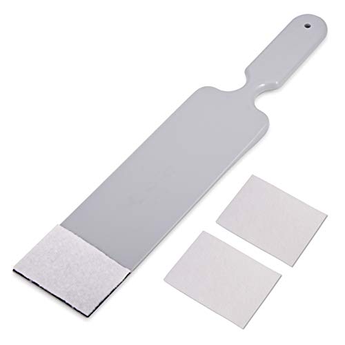 Gomake GOMAKE Long Reach Handle Window Tint Squeegee with Scrubber,Include  2 Extra Scouring Cloth, for Auto Film Installing, Car