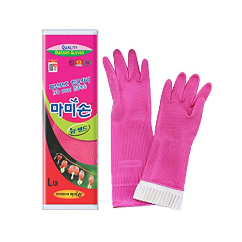 Mamison Co. Mamison Quality Kitchen Rubber Gloves (1, L)