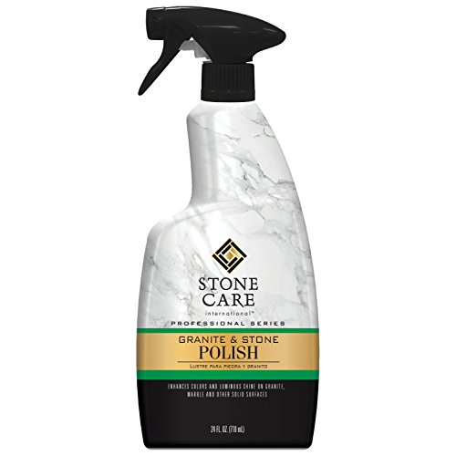 Stone Care International Granite Stone Polish - 24 Ounce - for Granite Marble Soapstone Quartz Quartzite Slate Limestone