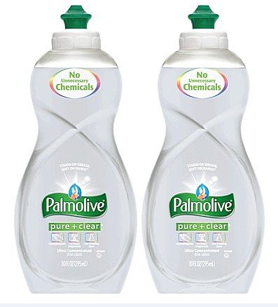 Palmolive Pure + Clear Concentrated Dish Washing Liquid 10 Fl Oz (2 pack)