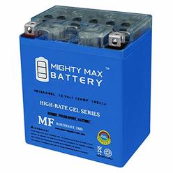 Mighty Max Battery YB12A-AGEL - 12V 12AH 165 CCA - Gel SLA Power Sport Battery - Mighty Max Battery Brand Product