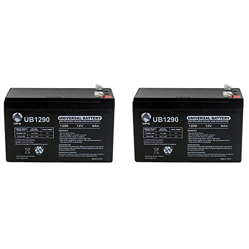 Universal Power Group 12V 9Ah Battery Replaces Champion 3500/4000 Gas Generator - 2 Pack