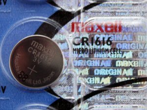 Maxell Parts Express CR1616 3V Lithium Coin Cell Battery