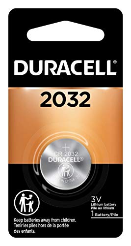 Duracell - 2032 3V Lithium Coin Battery - long lasting battery - 1 count