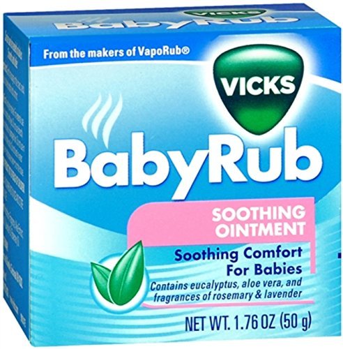 Med-Choice Special Pack of 5 VICKS BABY RUB 1.76 oz
