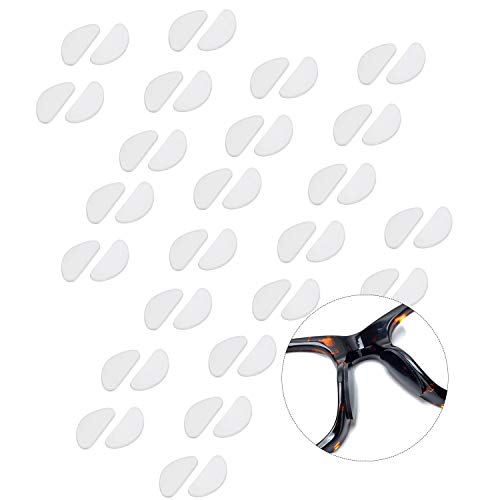 Gizhome 25 Pairs Eyeglasses Nose Pads Glasses Adhesive