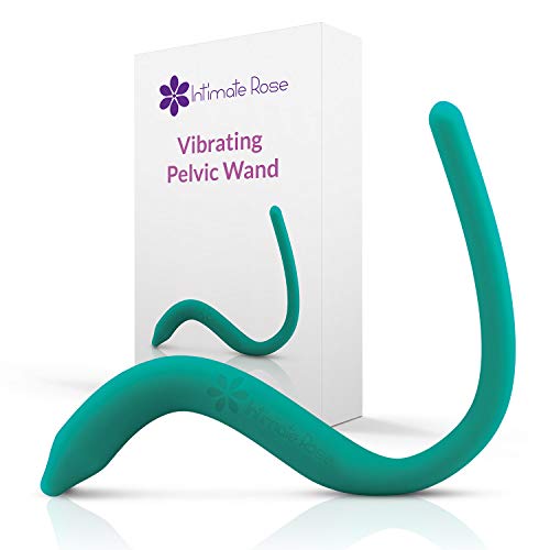 Intimate Rose Pelvic Wand with Vibration for Pelvic Muscle Pain Relief - Pelvic Physical Therapy Use for Trigger Point &