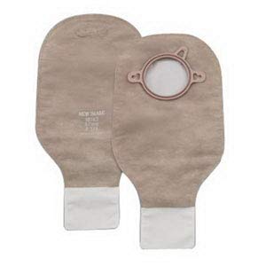 HOLLISTER New Image 2-Piece Drainable Pouch 2-1/4" with Filter, Beige