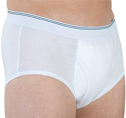 CARER Healthcare Incontinence Pregnancy 3-Packs Men's Urinary Incontinence  Underwear Mens Incontinence Briefs with Super Absorbency