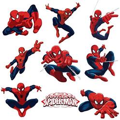 Marvel Spiderman Sticker Pack for Kids Room Wall Decor | Peel and Stick Wall Decal for Ultimate Spider-man Party Decoration by Dekosh