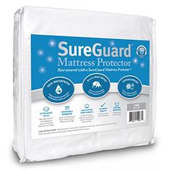SureGuard Mattress Protectors SureGuard Crib Size Mattress Protector - 100% Waterproof, Hypoallergenic - Premium Fitted Cotton Terry Cover
