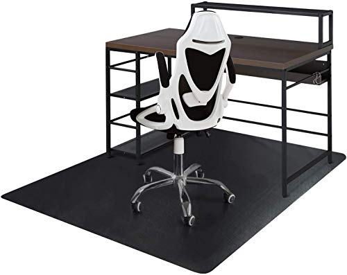 Sallous Office Chair Mat, Hard Floor Mat for Desk, 63" x 51" Multi-Purpose Office Desk Chair Mat for Hardwood Floors, Non-Toxic PVC