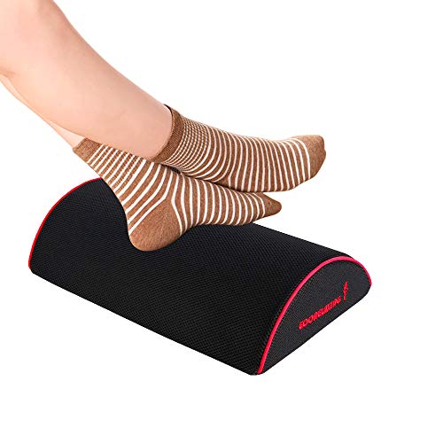 KOOSTONE Foot Rest,Footrest for Under Desk at Work,Ecorelaxing Computer Desk  Footstool for Home Office and School,Padded Foot Stool