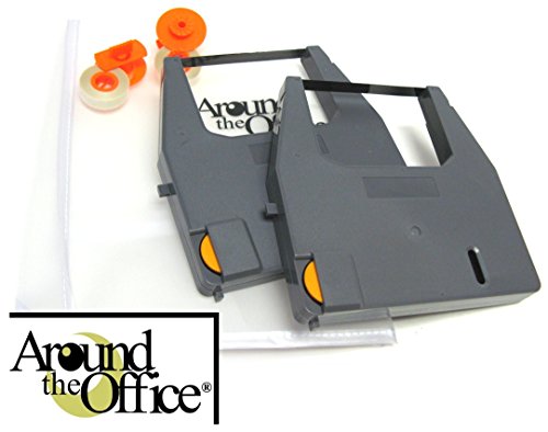 Around The Office Compatible Canon Typewriter Ribbon & Correction Tape for Canon QS-310.This Package Includes 2 Typewriter