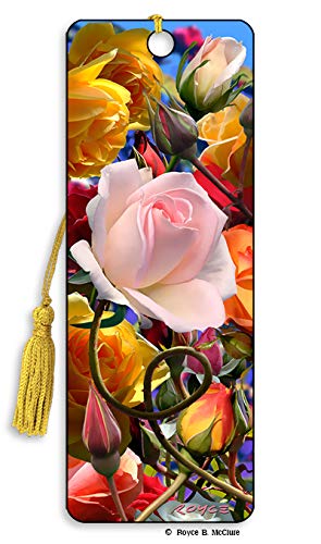 Artgame 3D Roses Bookmark by Artgame