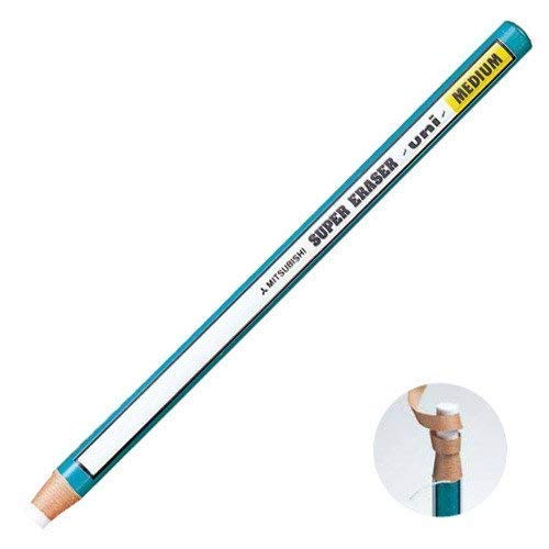 Uni Mitsubishi Uni Pencil Type Eraser - Super Eraser - Medium - Ek-100