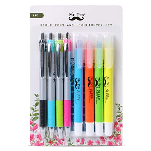 82W2XJD Pen- Bible Highlighters and Pens No Bleed, Pack