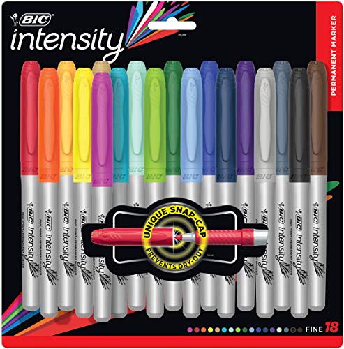 BIC G3N2DX4 Bic Intensity Colored Markers, Fashion Permanent
