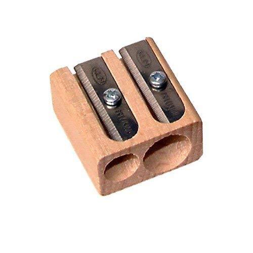 KUM 3 X KUM Wood Cutter 2-Hole Pencil Sharpener (142-17)