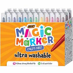 BIC Child's First Magic Marker, Assorted Colors, 36-Count