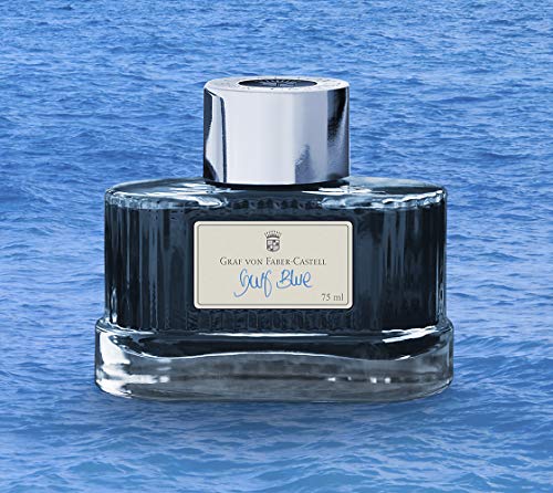 Faber-Castell GRAF von Faber-Castell Ink Bottle Gulf Blue 75ml