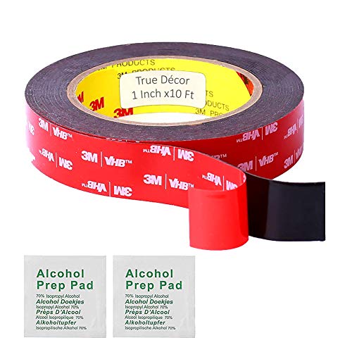 True Decor Vxkrfjb Double Sided 3m Adhesive Tape 1 Inch Width X 10 Ft Length 3m Vhb Heavy Duty Mounting Tape 3m Vhb Waterproof Foam Tape For True Decor Vxkrfjb Double Sided 3m Adhesive Tape 1 Inch Width X 10 Ft Length 3m Vhb Heavy Duty Mounting Tape 3m Vhb Waterproof Foam Tape For