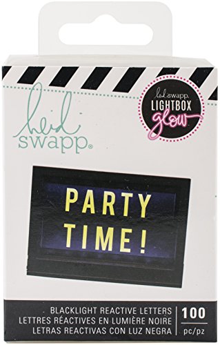 Heidi Swapp 314008 Pack Lightbox-Glow Mega-Yellow (100 Pieces)