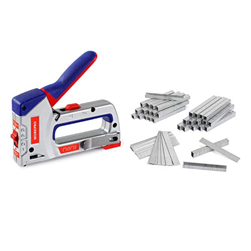 WORKPRO HeavyDuty 4in1 Staple Gun Kit and 7500Count Heavy Duty T50