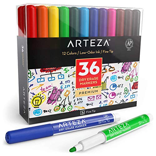 Arteza Retractable Whiteboard Markers Arteza ARTZ-8418 ARTEZA Dry