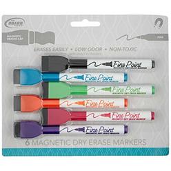 The Board Dudes Board Dudes SRX Magnetic Dry Erase Markers, Assorted Colors, 24-Pack