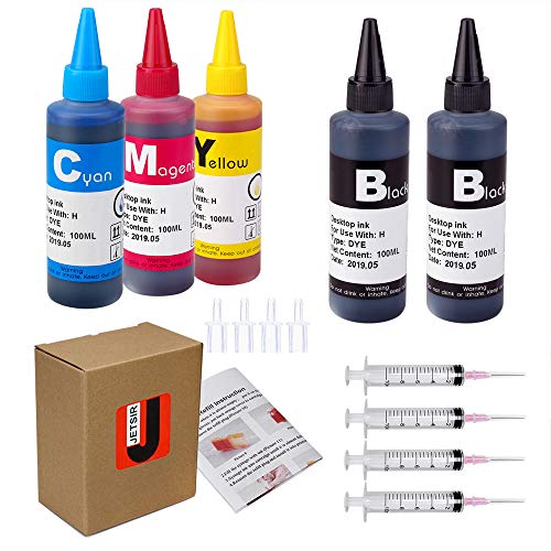 JetSir 4 Color Ink refill kit for HP 950 951 932 933 60 61 952 902 901 62 63 21 22 920 940 934 564 711 970 971 94 95 96 Ink