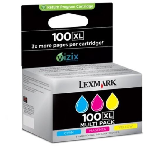 Lexmark 14N0684 Genesis S815 S816 Impact S301 S305 Institution S505 Interact S605 S606 Pro 901 905 805 705 205 100XL Ink