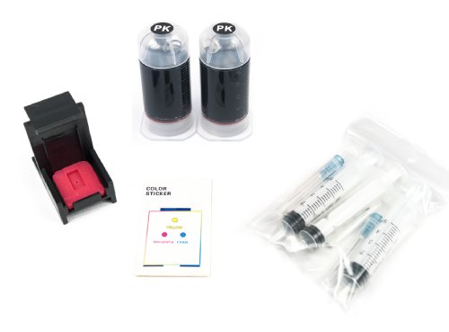 InkPro Black Ink Refill Box Kit for HP 60/61/62 Ink Cartridges
