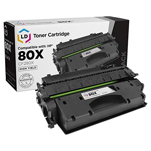 LD PRODUCTS LD Compatible Toner Cartridge Replacement for HP 80X CF280X High Yield (Black)