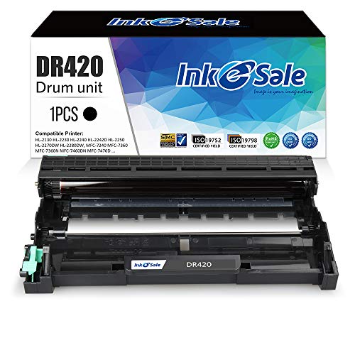 INK E-SALE Compatible Drum Unit Replacement for DR-420 DR420 use for HL-2240 HL-2240D Brother HL-2270DW HL-2280DW Brother