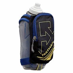 Nathan SpeedDraw Plus Insulated Flask, Handheld Running Water Bottle. Grip Free for Runners, Hiking etc
