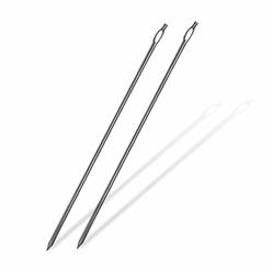SpitJack Butchers Meat Trussing Needle. Cooking Needles for Lacing Roast Turkey, Chicken, Rotisserie Pig, Whole Hog, Lamb,